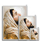 Heavenly Gaze Antique Framed Print
