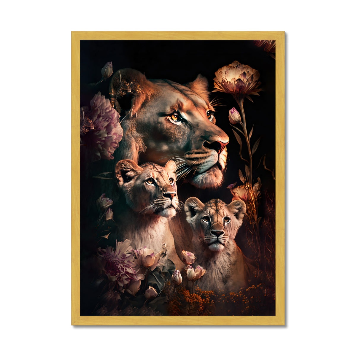 Royal Pride Antique Framed Print