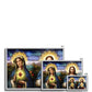 Holy Grace Antique Framed Print