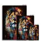 The Artful Roar Framed Canvas