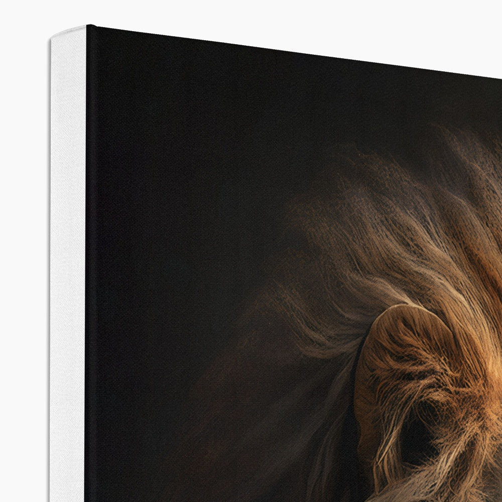 The Majestic Pride Framed Canvas