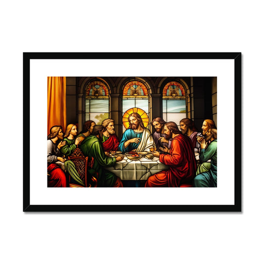 The Last Supper Framed & Mounted Print