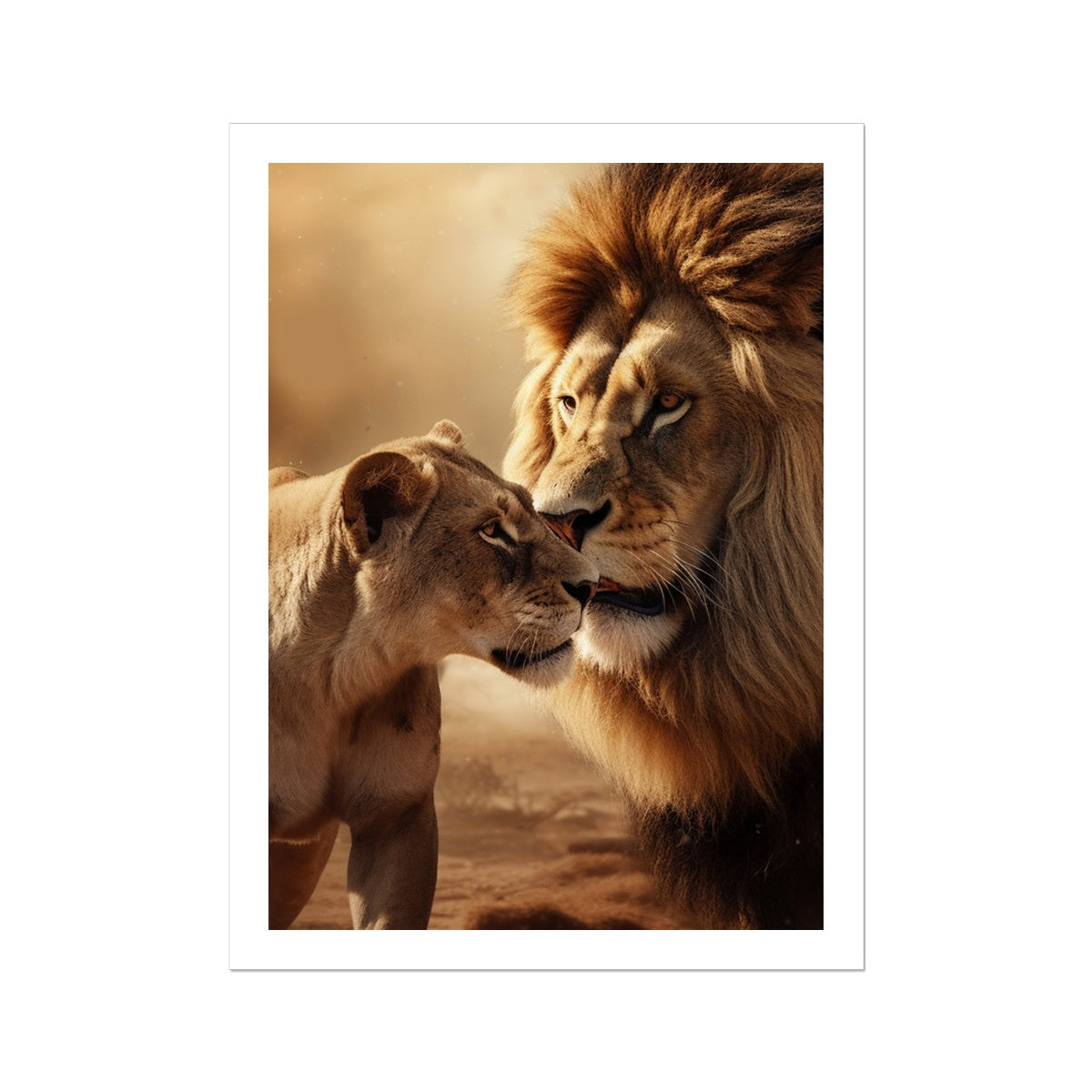 Regal Love Canvas Print