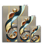 Golden Swirl Canvas