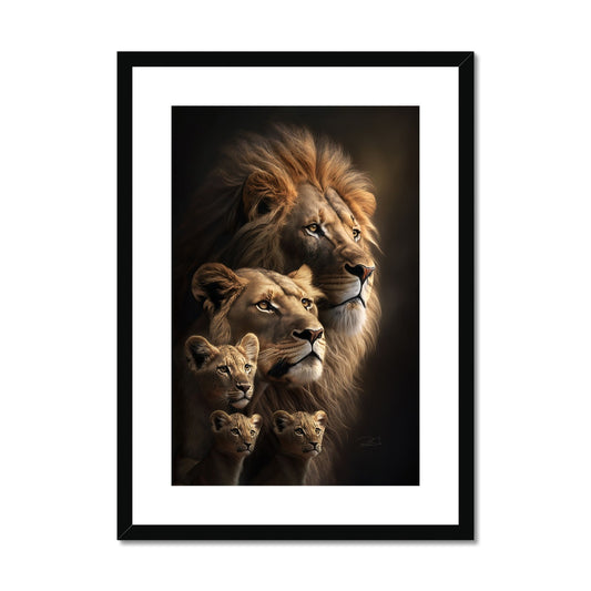 The Majestic Pride Framed Print