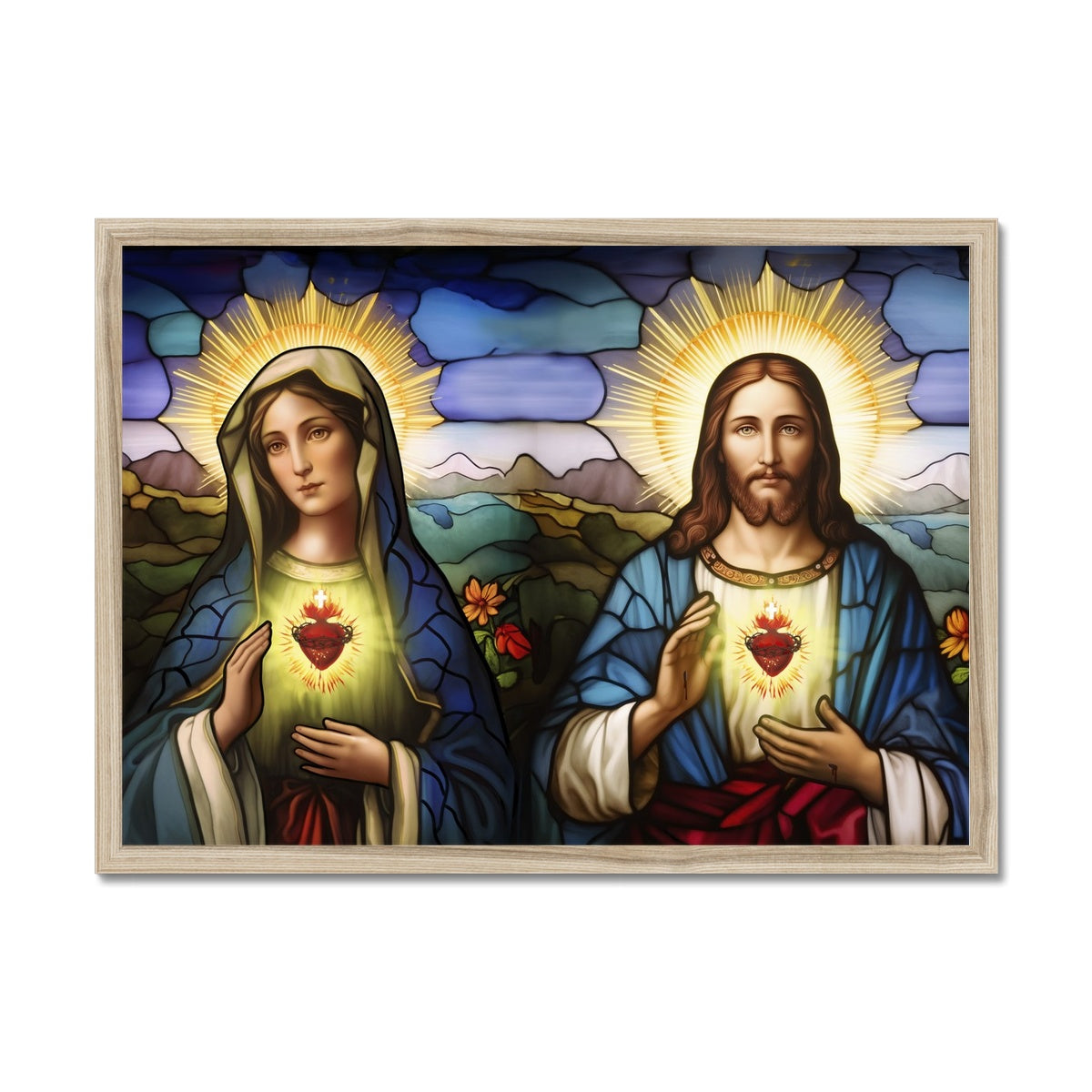 Holy Grace Framed Print