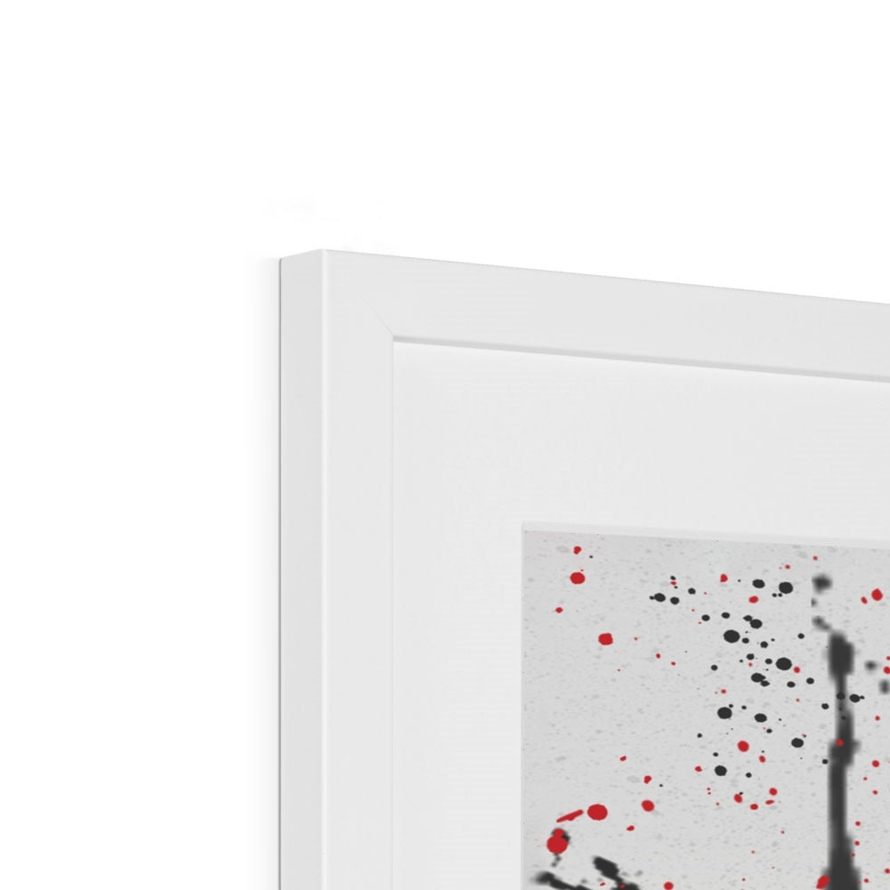 Jordan 1 OG Graffiti Framed & Mounted Print