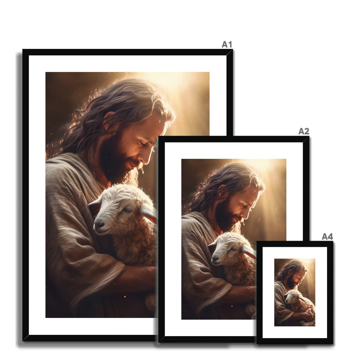 Eternal Shepherd Framed & Mounted Print