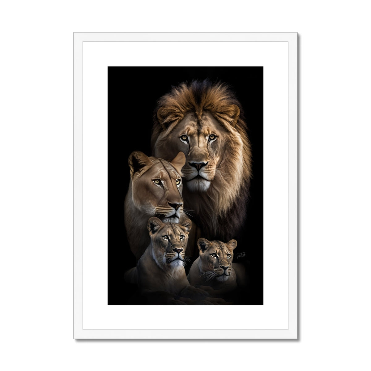 Family Pride  Framed & Mounted Print