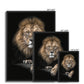King of Beasts Float Framed Canvas