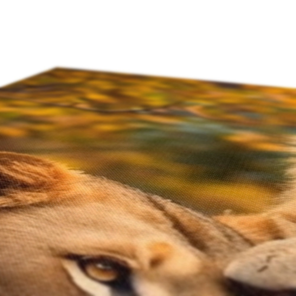 Majestic Companions Framed Canvas