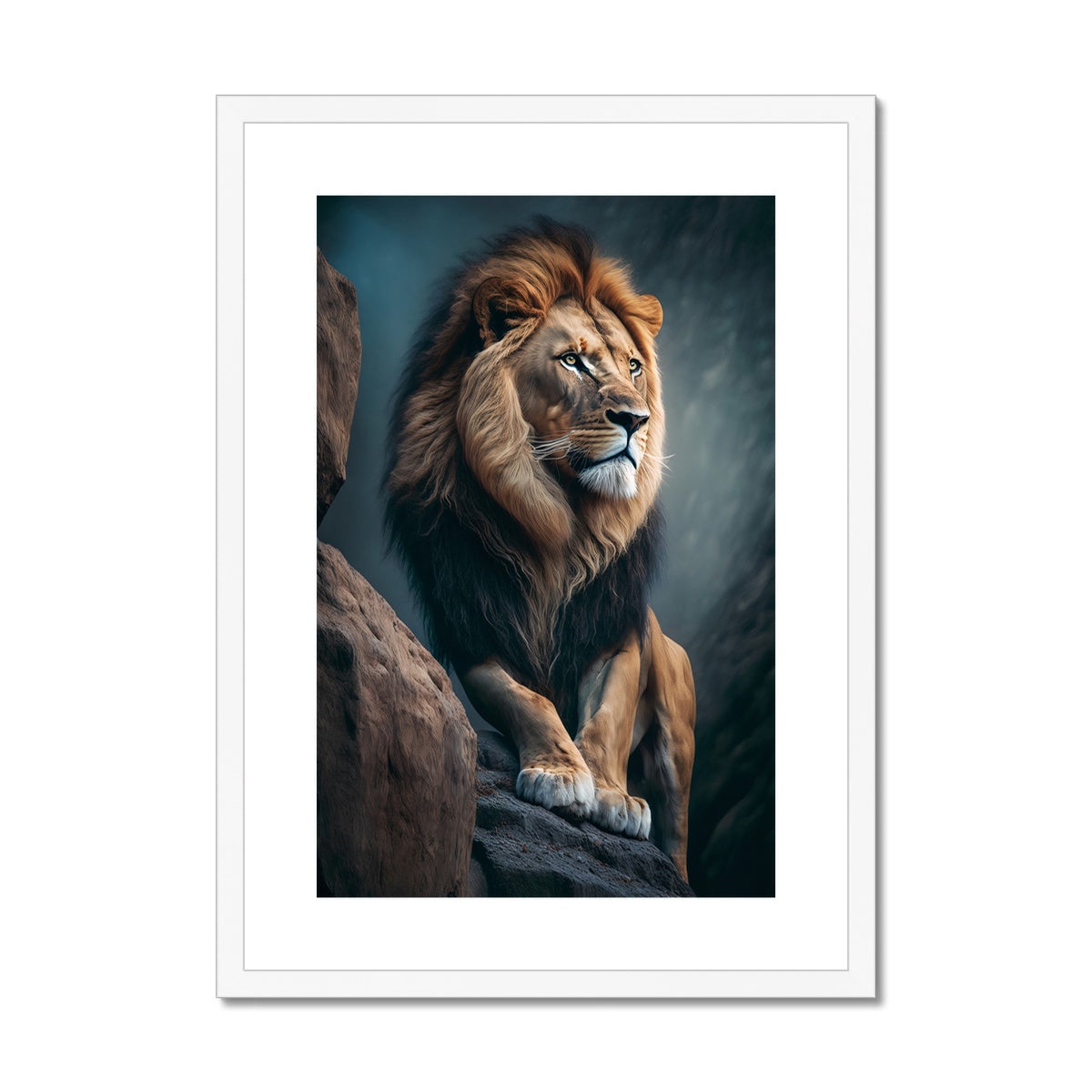 Jungle King Framed & Mounted Print