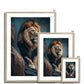 Jungle King Framed & Mounted Print