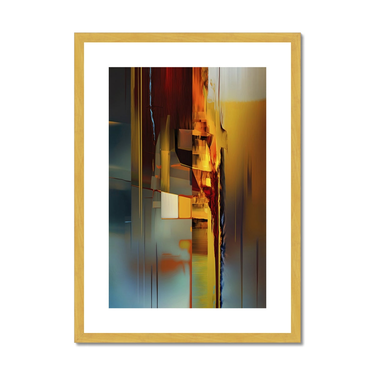 Urban Resonance Antique Framed & Mounted Print
