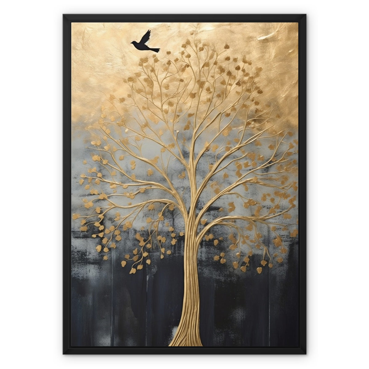 Tree of Tranquility Float Framed Canvas