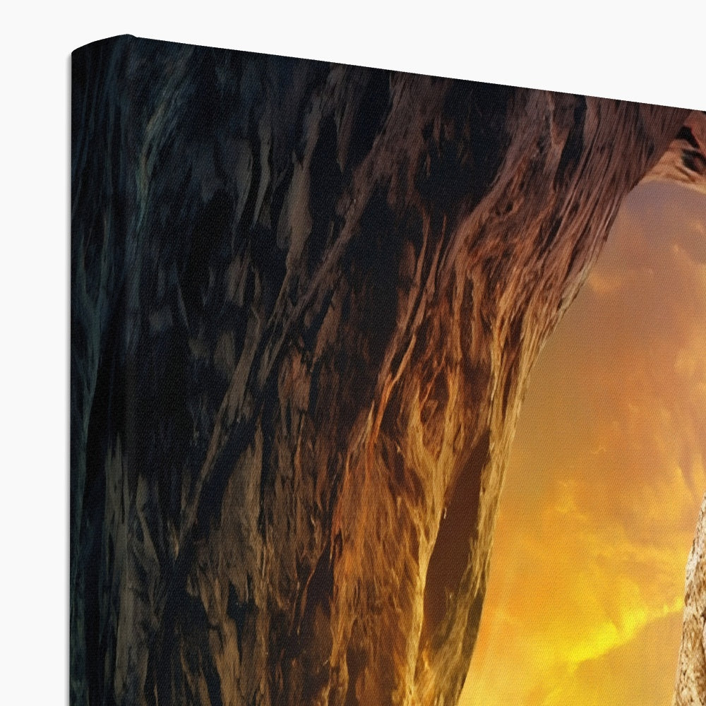 Sunrise of Salvation Canvas