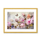 Whispering Blooms Antique Framed & Mounted Print
