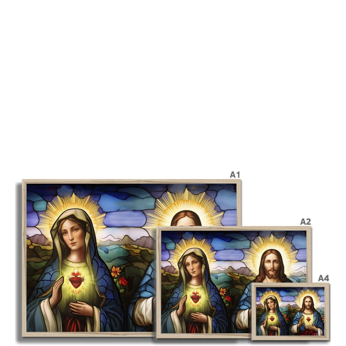 Holy Grace Framed Print