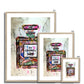 Chanel No 5 Graffiti Framed & Mounted Print