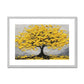 Golden Flourish Antique Framed & Mounted Print