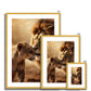 Regal Love Antique Framed Print