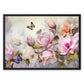 Whispering Blooms Float Framed Canvas