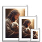 Eternal Shepherd Antique Framed & Mounted Print