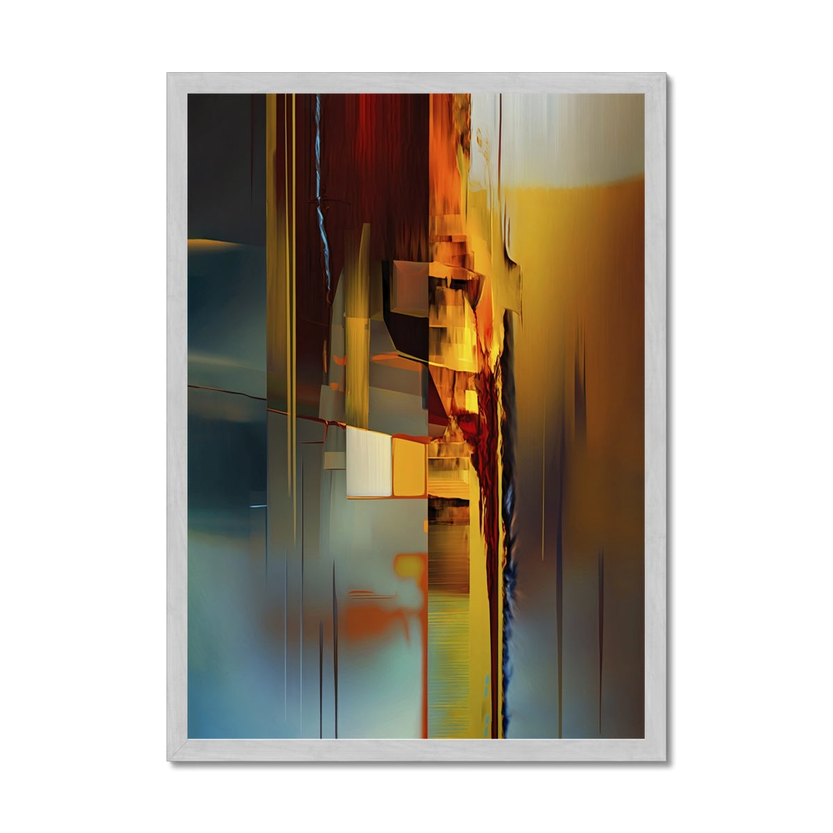 Urban Resonance Antique Framed Print