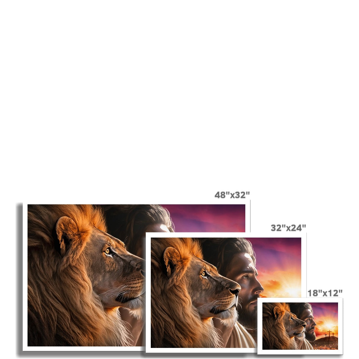The Power and the Glory Canvas Print