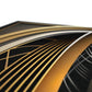 Golden Geometry  Framed Canvas