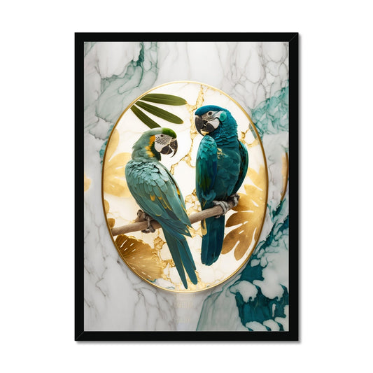 Exotic Pair Framed Print