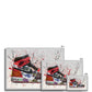 Jordan 1 OG Graffiti Antique Framed Print