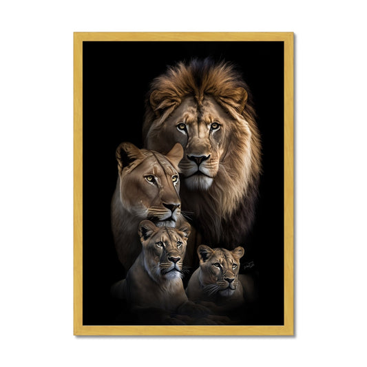 Family Pride  Antique Framed Print