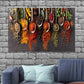 Herbs & Spices Canvas Print