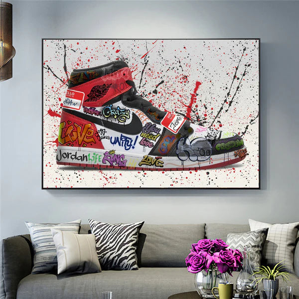 Jordan 1 OG Graffiti Canvas