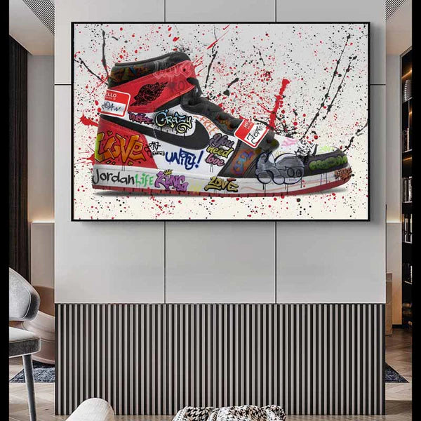 Jordan 1 OG Graffiti Canvas