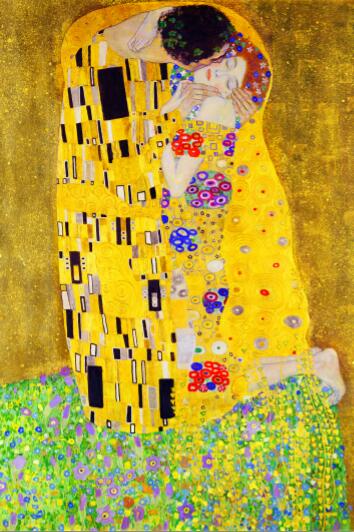 Gustav Klimt "Kiss"
