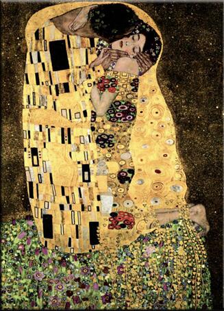 Gustav Klimt "Kiss"