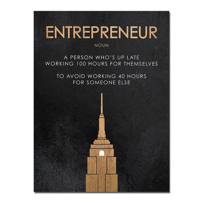 Entrepreneur Motivational Print