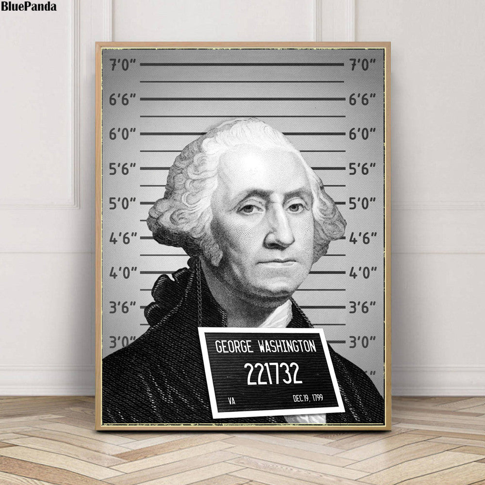 Mug Shot George Washington