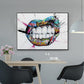 Teeth Graffiti Art