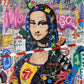 Mona Lisa Pop Street Art