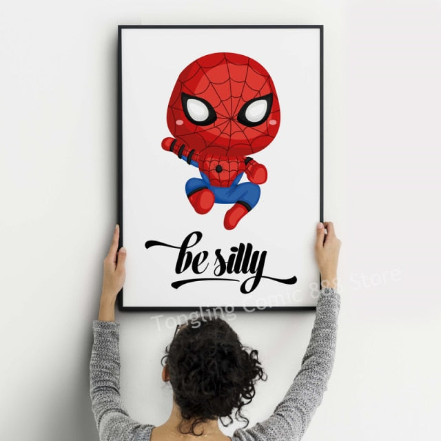 Kids room Characters wall art