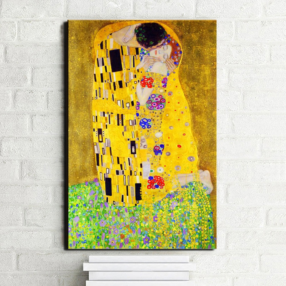 Gustav Klimt "Kiss"