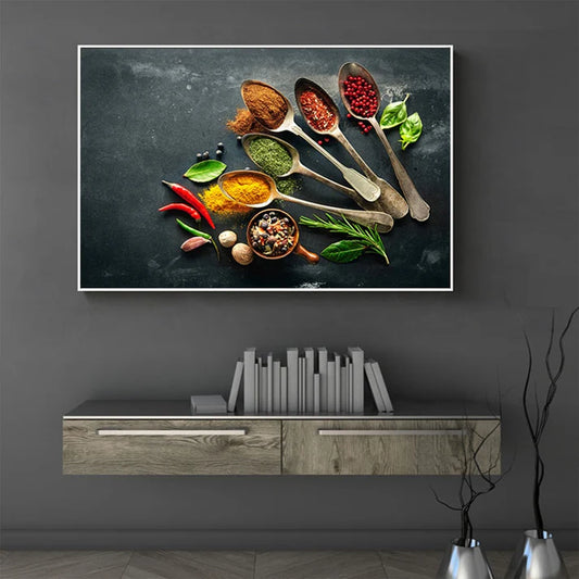 Spices canvas art